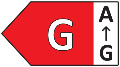 Energie-Effizienzklasse G Energie-Effizienzklasse G
